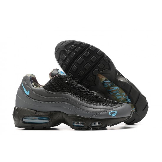 PK God Air Max 95 TT Aegean Storm Grey Black FB2709-002 Shoes Men