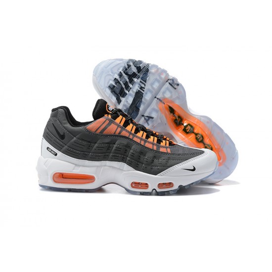 PK God Air Max 95 TT Grey White Orange DD1871-001 Shoes Men