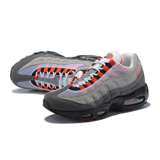 PK God Air Max 95 OG Grey Red AT2865-100 Shoes Men