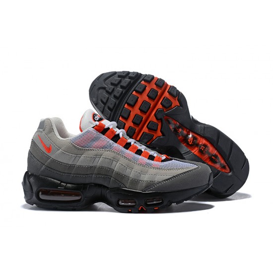 PK God Air Max 95 OG Grey Red AT2865-100 Shoes Men