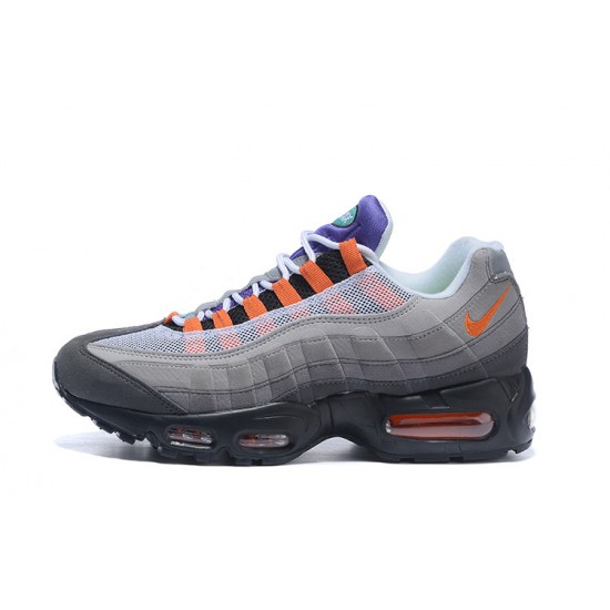 PK God Air Max 95 OG QS Blacksafety Orangevolt 810374-078 Shoes Women/Men