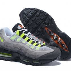 PK God Air Max 95 OG QS Blacksafety Orangevolt 810374-078 Shoes Women/Men