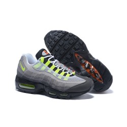 PK God Air Max 95 OG QS Blacksafety Orangevolt 810374-078 Shoes Women/Men