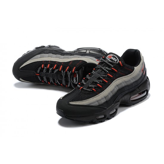 PK God Air Max 95 TT Black Grey Red CW7477-001 Shoes Men