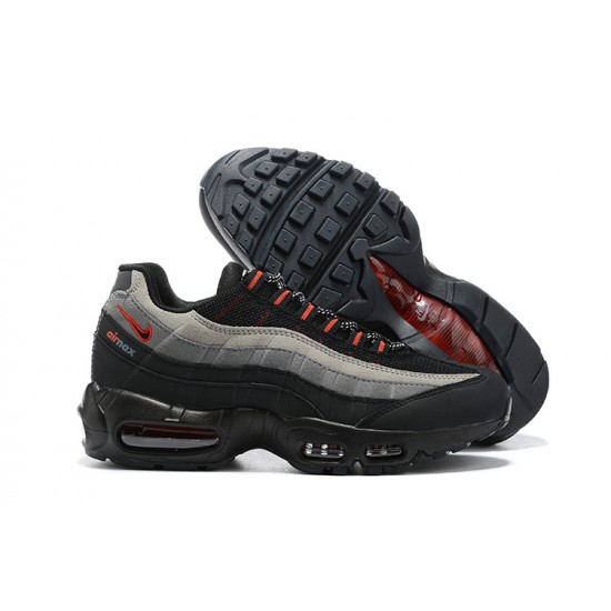 PK God Air Max 95 TT Black Grey Red CW7477-001 Shoes Men