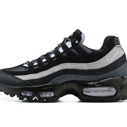 PK God Air Max 95 TT Black White and Grey Shoes Men 