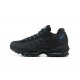 PK God Air Max 95 TT Black and Blue Shoes Men