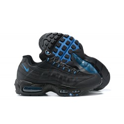 PK God Air Max 95 TT Black and Blue Shoes Men