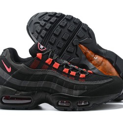 PK God Air Max 95 TT Black and Red Shoes Men