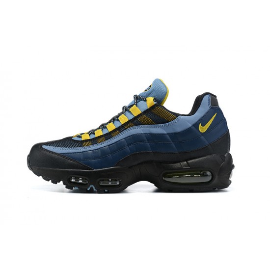 PK God Air Max 95 TT Blue Yellow Shoes Men