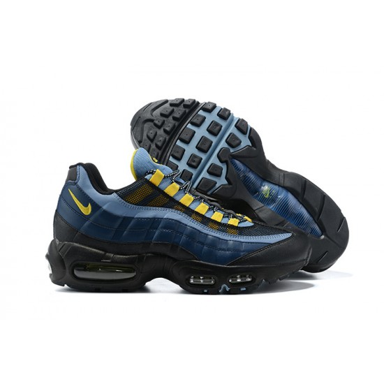 PK God Air Max 95 TT Blue Yellow Shoes Men