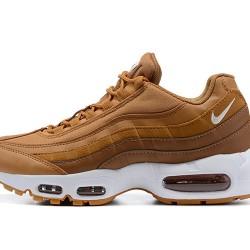 PK God Air Max 95 TT Brown and White Shoes Men