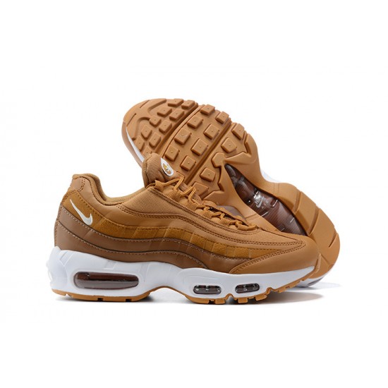 PK God Air Max 95 TT Brown and White Shoes Men