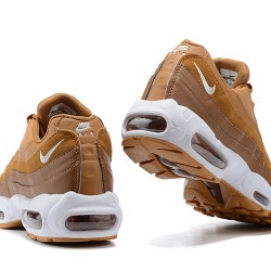 PK God Air Max 95 TT Brown and White Shoes Men