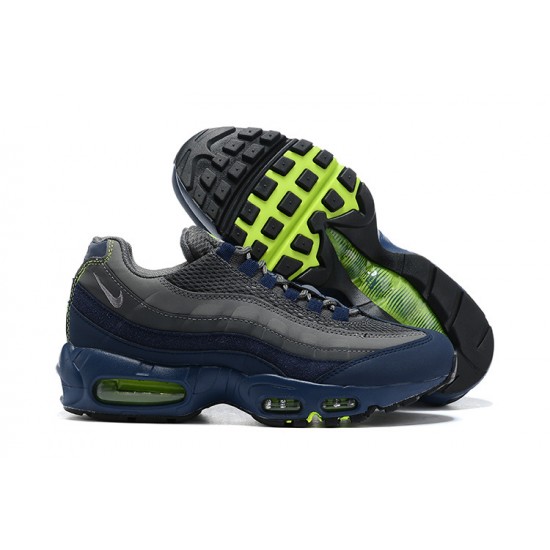 PK God Air Max 95 TT Grey Blue and Black Black DA1504-400  Shoes Men