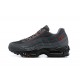 PK God Air Max 95 TT Grey Red and Black Shoes Men