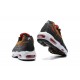 PK God Air Max 95 TT Grey Red and Brown Shoes Men 