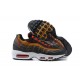 PK God Air Max 95 TT Grey Red and Brown Shoes Men 