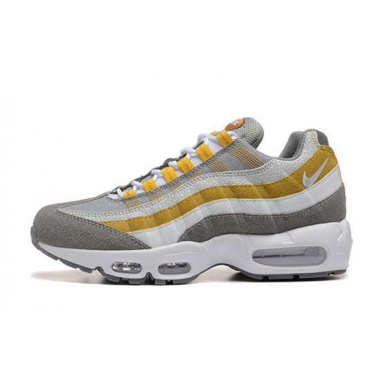 PK God Air Max 95 TT Grey Yellow White DM0011-010 Shoes Men