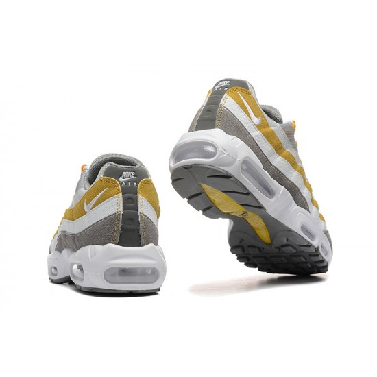 PK God Air Max 95 TT Grey Yellow White DM0011-010 Shoes Men