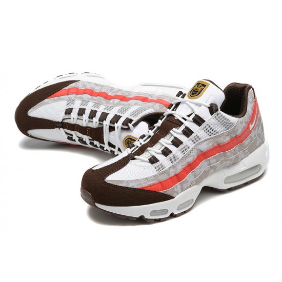 PK God Air Max 95 TT Social FC Grey Red DQ9016-001 Shoes Men