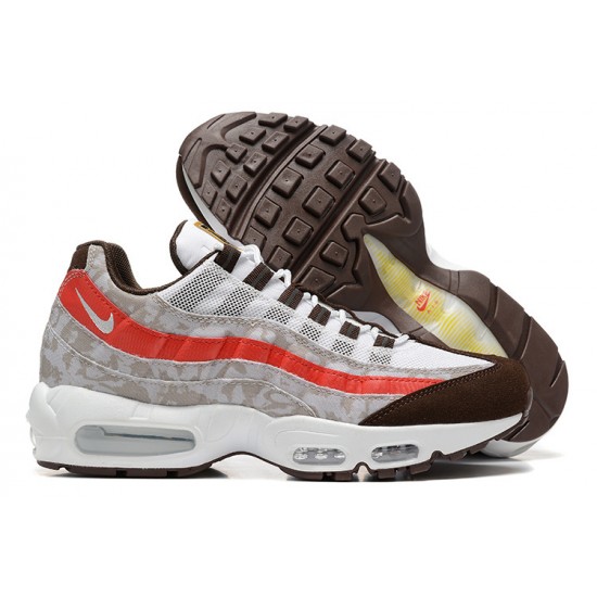 PK God Air Max 95 TT Social FC Grey Red DQ9016-001 Shoes Men