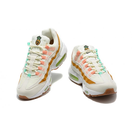 PK God Air Max 95 TT White  Green Brown CZ0154-100 Shoes Men