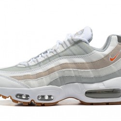 PK God Air Max 95 TT White Grey and Orange DM0011-100  Shoes Men