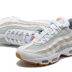 PK God Air Max 95 TT White Grey and Orange DM0011-100  Shoes Men