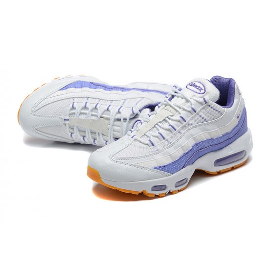 PK God Air Max 95 TT White Purple DM0011-101 Shoes Men