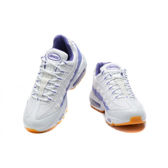 PK God Air Max 95 TT White Purple DM0011-101 Shoes Men