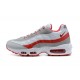 PK God Air Max 95 TT White Red and Grey Shoes Men