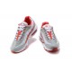 PK God Air Max 95 TT White Red and Grey Shoes Men