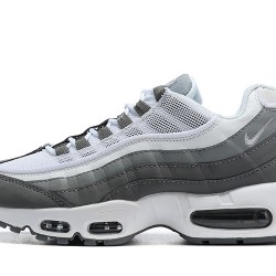 PK God Air Max 95 TT White and Grey Shoes Men