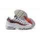 PK God Air Max 95 TT White and Red Shoes Men