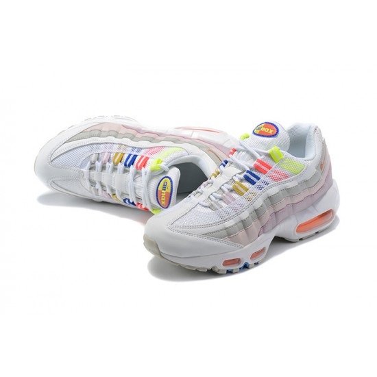 PK God Air Max 95 TT White Multi DH5722-100 Shoes Women/Men