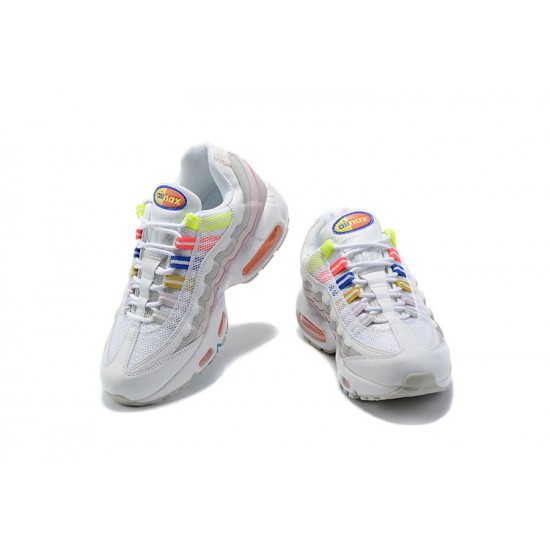 PK God Air Max 95 TT White Multi DH5722-100 Shoes Women/Men