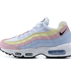 PK God Air Max 95 TT Blue Yellow Pink Shoes Women