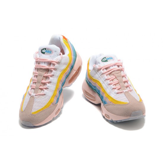 PK God Air Max 95 TT Yellow Pink White DQ9323-200 Shoes Women