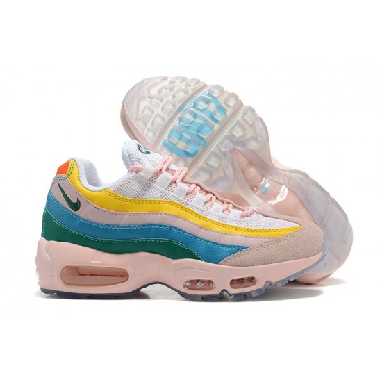 PK God Air Max 95 TT Yellow Pink White DQ9323-200 Shoes Women