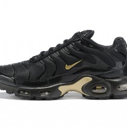 PK God Air Max Plus Tn Black Gold 852630-001 Shoes Men