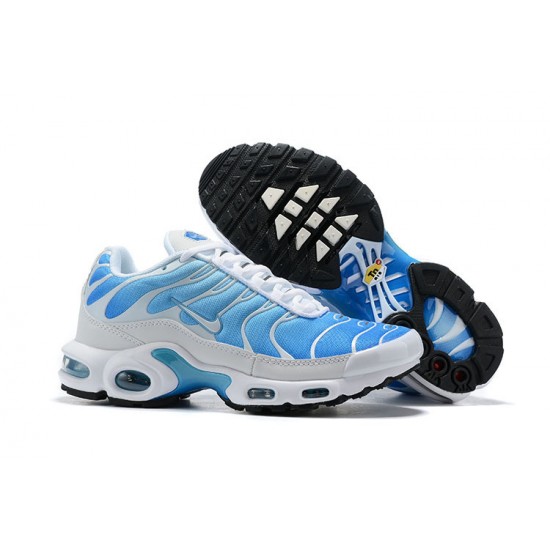 PK God Air Max Plus Tn Blue White 852630-411 Shoes Men