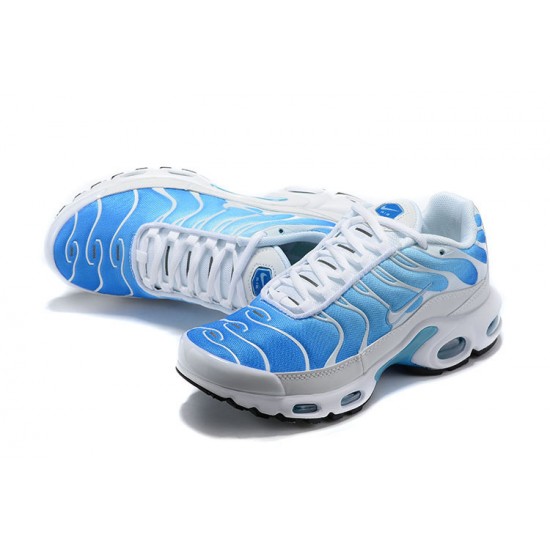 PK God Air Max Plus Tn Blue White 852630-411 Shoes Men