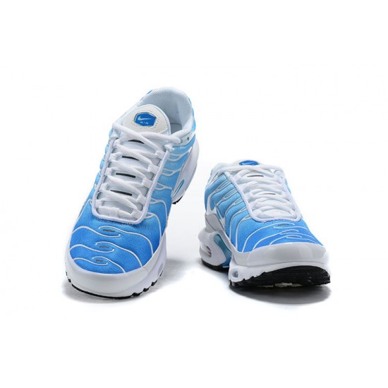 PK God Air Max Plus Tn Blue White 852630-411 Shoes Men