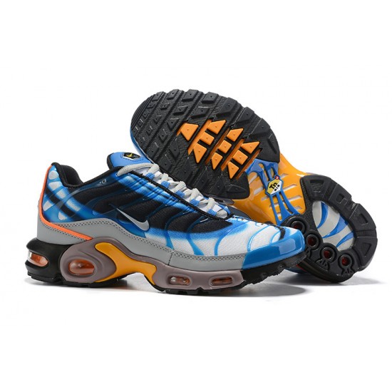 PK God Air Max Plus Tn QS White Blue 815994-400 Shoes Men