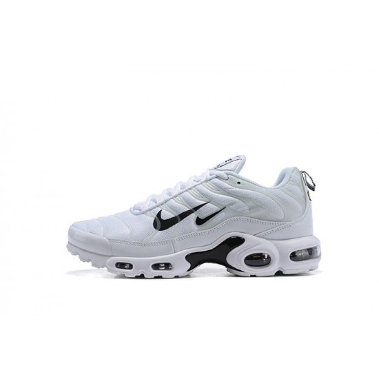 PK God Air Max Plus Tn White Black Shoes Men