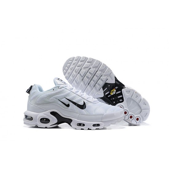 PK God Air Max Plus Tn White Black Shoes Men