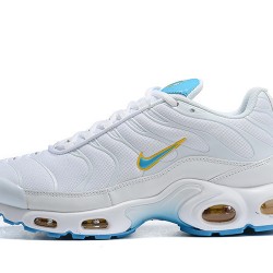 PK God Air Max Plus Tn White Blue Shoes Men