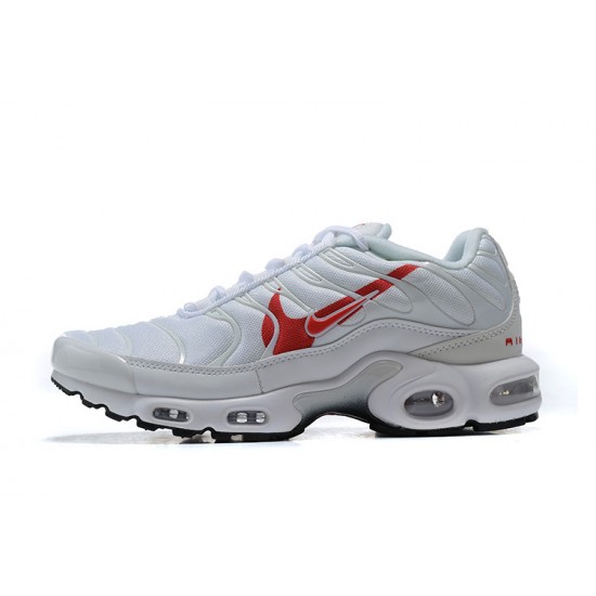 PK God Air Max Plus Tn White Red CU3454-100 Shoes Men