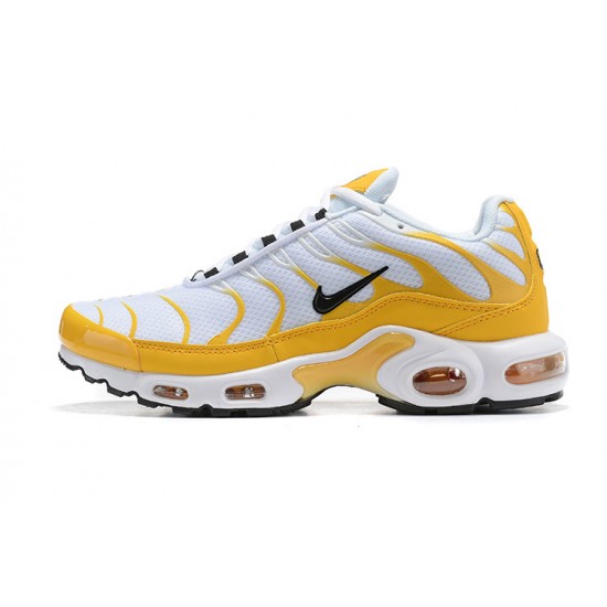 PK God Air Max Plus Tn White Yellow CD7061-700 Shoes Men